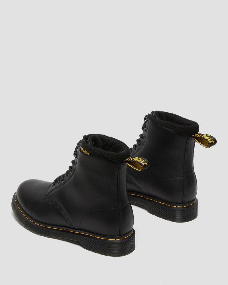 Dr Martens 1460 Pascal Warmwair Lær Vinterstøvler Herre Svarte | Norge 241YXF